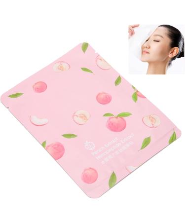 Qukaim Brightening Skin Mask Peach Facial Mask Sheet 25g Nourishing and Hydrating Skin Gentle Moisturizing Face Mask - Buy Online on GoSupps.com