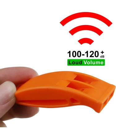 AMBITIONJUMP Emergency Whistle with Lanyard - Loud Safety Whistle for Kayak, Boating, Camping - Survival & Rescue Gear - Buy Online on GoSupps.com