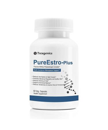 PUB Trexgenics PureEstro-Plus Advanced Pueraria Mirifica Complex with Vital Vitamins & Minerals (60 Veg. Capsules)