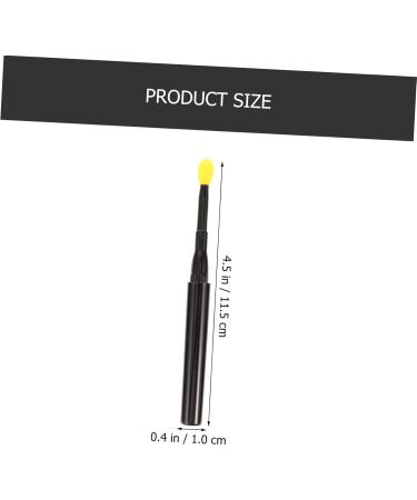 BELLIFFY 12pcs Silicone Lip Brush Glitter Eyeshadow Brush with Cap Lipstick Applicator Eye Makeup - Buy Online on GoSupps.com