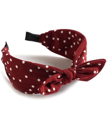 Wavelet Point Non Slip Fashion Wide Headbands Lady Hairband Elastic Fabric Hair Hoop Hair Accessories For Girls. 3dropbow - Buy Online on GoSupps.com