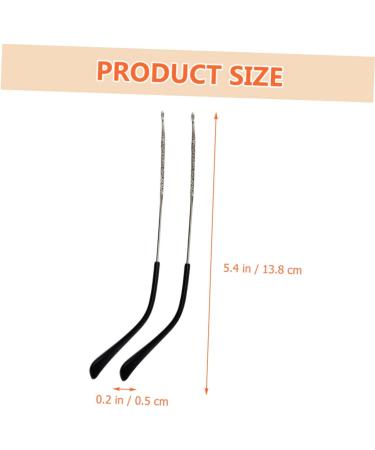 Buy Balue Glasses - 2 Pairs Universal Anti-Metal Bracket Replacement with Sonnen Hinge - Durable Brick Glasses for All Needs - Buy Online on GoSupps.com