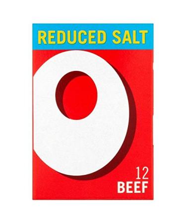 Oxo 12 Reduced Salt Beef Stock Cubes - 71g