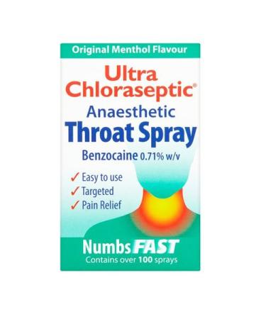 Ultra Chloraseptic Menthol Syrup - Pack of 6