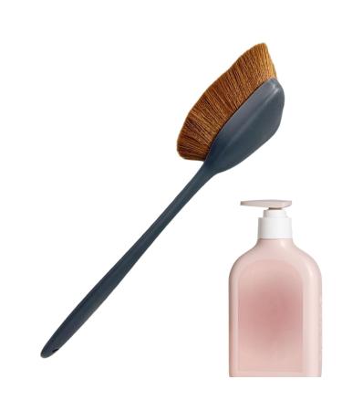 Selftanning applicator for the back sun protection applicator for the back body makeup brush for liquid foundation contouring bronzing