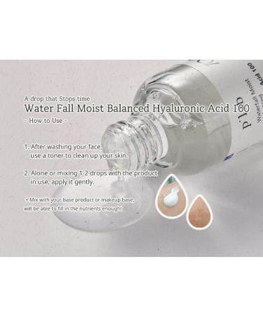The Plant Base Waterfall Moist Balanced Hyaluronic Acid Ampoule 30ml | Korean Skincare | Paraben-Free Moisturizer | Rich Hydration for All Skin Types - Buy Online on GoSupps.com