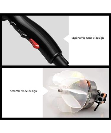 2100W Hair Dryer Hair Dryer Professional Ionic Salon Hairdryer with Nozzle Powerful AC Motor 3 Heat Settings and 2 Speed Ionic Conditioning to Protect Hair and Increase Shine Low Noise Small Gift - Buy Online on GoSupps.com