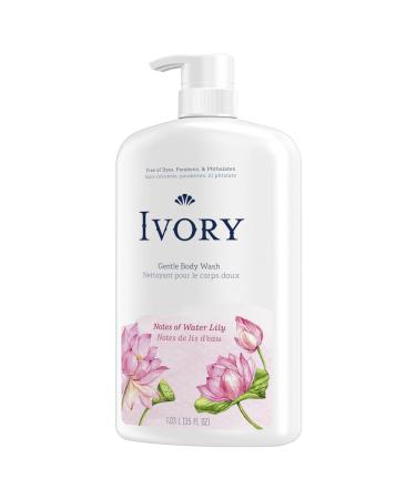 Ivory Mild & Gentle Body Wash - Waterlily Scent 1035 mL | Nourishing & Refreshing Body Cleanser - International Shipping Available - Buy Online on GoSupps.com