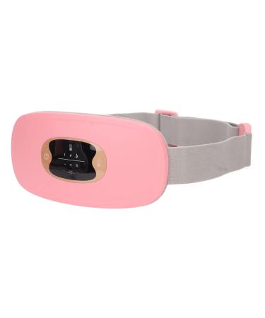 Menstruation heating belts 3 temperature levels fast warming vibration electrical waist belt abdominal heating pillow comfortable portable for women girls pink