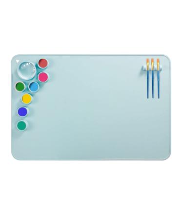 Silicone Craft Mat, Silicone Painting Mat for Resin Casting Non Stick  Silicone Art Mat School Silicone Craft Mat with Cleaning Cup for Kids  Painting