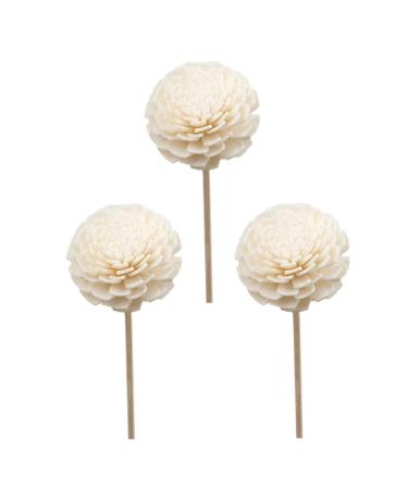 ABOOFAN rattan sticks for room fragrance 3PCs rattan reed flower sticks Diffusor refill rattan sticks dry Therische L aromatherapy house decoration (