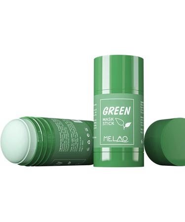 LEDeng Pocoskin Natural Green Tea Mask  Poreless Deep Cleanse Green Tea Mask Stick  Green Tea Purifying Clay Stick  Blackhead Remover with Green Tea Extract  Green Tea Mask Stick (1PCS)
