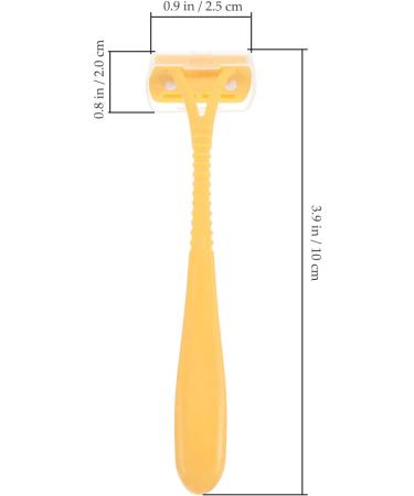 Fomiyes 3-Piece Body Bikini Razor Set - Travel Accessories for Armpit & Pubic Hair Removal | Manual Beauty T-Razor - Buy Online on GoSupps.com