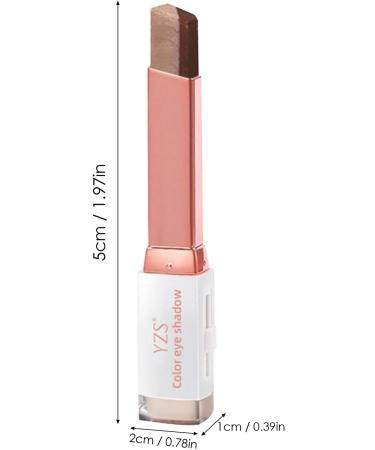 Aeihevo Eyeshadow Pencil Double Gradient Color Glitter Shimmer EyeshadowCream Long Lasting Gradient Eyeshadow Makeup Pencil Eye Makeup Supplies Hep Grease - Buy Online on GoSupps.com