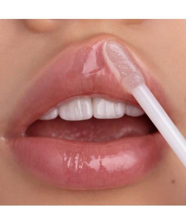 EM COSMETICS Morning Dew Crystal Lip Gloss - Clear, High Shine | 3.5ml/0.11 fl oz - Buy Online on GoSupps.com