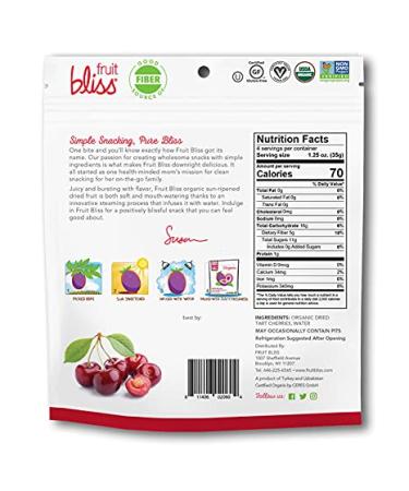 Organic Soft & Juicy Dried Cherries - Gluten-Free Vegan Snacks - 12 Oz Total - Buy Online on GoSupps.com