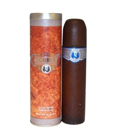 CUBA BLUE(M)EDT SP 3.4oz (Pack of 5)