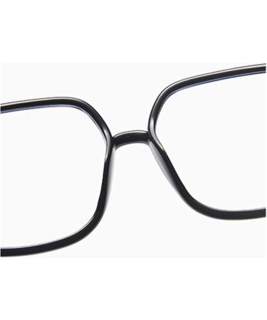 Shiratori Women's Retro Blue Light Blocking Glasses | Big Frame Nerd Eyewear | Anti Blue Ray Computer & Gaming Glasses - Buy Online on GoSupps.com