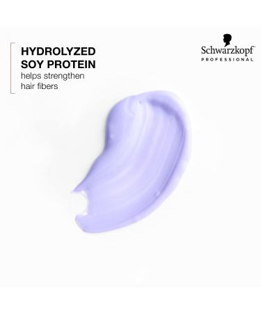 BlondMe Cool Blondes Neutralizing Mask - 450ml | Purple Pigments Deep Conditioner for All Blonde Hair Types - Buy Online on GoSupps.com