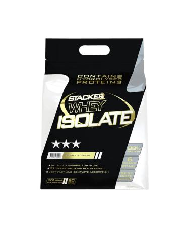 Stacker2 Whey Isolate (1500g) Cookies and cream