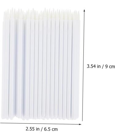 FOMIYES 300 Pcs Disposable Eyeliner Brush Liquid Eyeliner Eye Liner Applicator Cosmetic Eye Brush Thin Line 9x6.5cmx3pcs Whitex3pcs - Buy Online on GoSupps.com