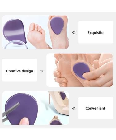 Buy Minkissy 4 Pairs Gel Forefoot Pads - Metatarsal & Heel Inserts for Women | Non-Slip Foot Cushion Protection - Buy Online on GoSupps.com