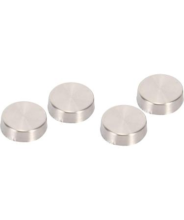 jumbans 16 mm Stainless Steel Mirror Screw Cap (64 Pieces) - Buy Online on GoSupps.com