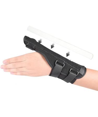 GLEAVI Breathable Wrist Brace - Left Hand Thumb Protector & Splint | Size M (24x9.5x1cm) - Improve Comfort & Support | International Shipping Available - Buy Online on GoSupps.com