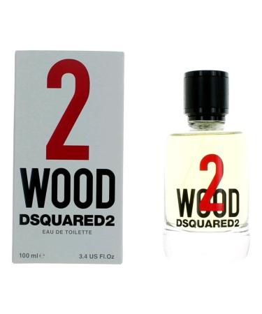 Dsquared2 2 Wood for Unisex Eau de Toilette Spray 3.4 Ounce Wood Citrus Musk Fresh Spicy - Buy Online on GoSupps.com