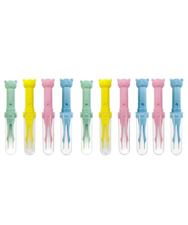 DOITOOL Brush Cleaner Brush Cleaner 10Pcs Baby Nose Cleaning Booger Tweezers Plastic Ear Nose Navel Cleaner Clip Cleaner Gadget for Newborn Infant Ear Cleaning Tool Precision Tweezers