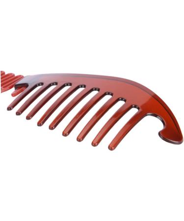 DIY Bendable Plastic Hair Comb Ponytail Hair Styling Tool Modern Banana Clip Interlocking Comb French Side Comb For Women Girls 1 - Buy Online on GoSupps.com