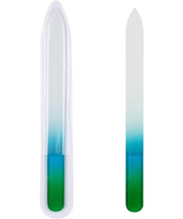 EAONE 20-Piece Glass Nail File Set - Double Sided Etched Filing Surface - Professional Manicure Nail Care - 10 Gradient Colors - Bulk Gift for Mothers Day - Buy Online on GoSupps.com