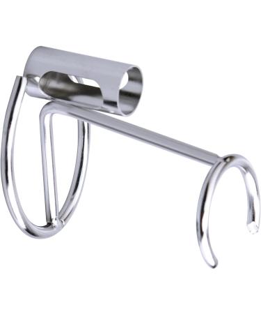 Shaving Razor and Brush Stand Universal Holder for Safety Razor Storage Shave Brush Holder Silver. - Buy Online on GoSupps.com