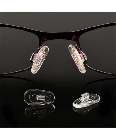 6 Pairs Silicone Nose Pads - Slipproof Transparent Glasses Pads & Accessories for Sunglasses - Buy Online on GoSupps.com