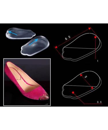 FOMIYES 1 Pair Orthotic Heel Lift Insoles - Size 2 Comfortable Foot Support Inserts for All-Day Relief - International Shipping Available - Buy Online on GoSupps.com