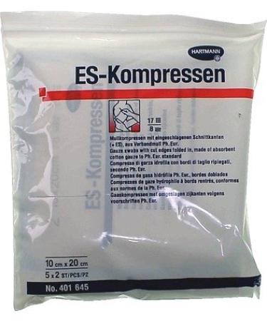 ES compresses sterile 10x20 cm 8fach 10st