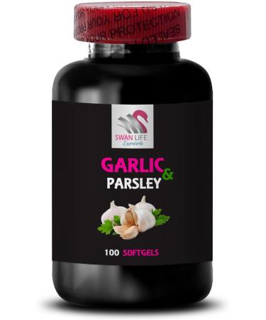 GARLIC AND PARSLEY ODORLESS - garlic and parsley supplement odorless plant-based support capsule convenience odorless herb power extract supplement clean lifestyle choice daily wellness 2Bot - Buy Online on GoSupps.com