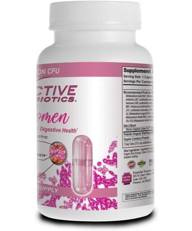Essential Source Triactive Biotics for Women Probiotics for Women with 18 Strains, Organic VitaFiber Prebiotic & Cranberry for Digestive, Immune, Urinary & Vaginal Health 30 Capsules 30 Count (Pack of 1) - Buy Online on GoSupps.com