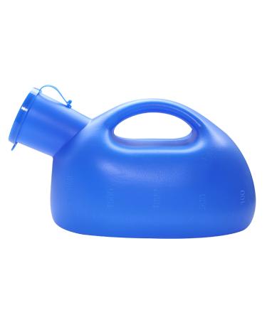 Male Urinal Bottle Urinal for Men Spill Proof Men's Potty Portable Urinal Pee Bottle 2000 ML