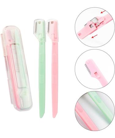 8 Pcs Eyebrow Razor Women Eyebrow Shaver Eye Brow Trimmer Shaver for Women and Man With Precision Cover and Storage Case - Buy Online on GoSupps.com