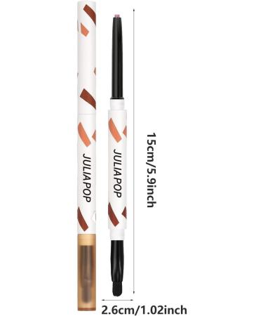 Eyeliner Pencil | Gel Texture Multicolors Makeup Eyeshadow with Brush - Quick Drying and Long Lasting Eye Pencil Makeup Supplies for Daily Use Fanelod Smoke Pink - Buy Online on GoSupps.com