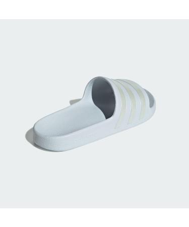 Buy adidas Damen Adilette Aqua Slide Sandal 40 2/3 EU - Magic Beige Weiß | International Shipping Available - Buy Online on GoSupps.com