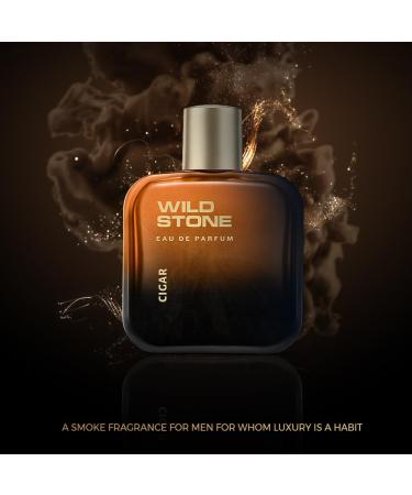 Wild Stonee Cigar Eau De Parfum for Men 100ml|Spicy and Woody Long Lasting Perfume for Men| Dailywear Fragrance|Premium EDP - Buy Online on GoSupps.com
