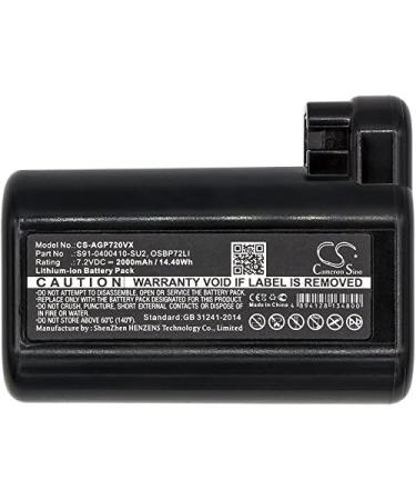 2000mAh 7.2V Replacement Battery for ELE RX9-2-4STN ERV7210TG & More | International Shipping - Buy Online on GoSupps.com