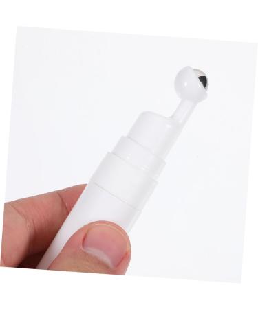 PLAFOPE Cosmetic Bottle Under Eye Cream Empty Cream Bottle Refillable Eye Serum Bottle Refillable Cream Bottle Eye Cream Applicator Essential Oil Dispenser Roller Ball Bottle White - Buy Online on GoSupps.com