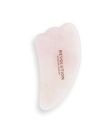 Revolution Skincare London  Rose Quartz Gua Sha  Massager for Face  Neck & Body  82g