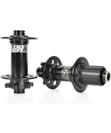 KOOZER XM390 Boost MTB Hub 32H 6 Bolts Alloy 7075 High Strength Axle Disc Brake - Black Front Boost Hub - Buy Online on GoSupps.com