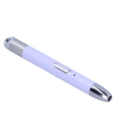 Drilling pen sticking tip Drilling tool USB loading point drilling pen Exquisite appearance with storage box for cross engraving applications for nail art (lighting drill box-taro purple)