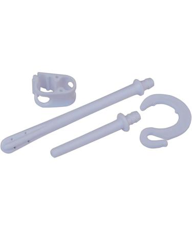 Platinum Cured Silicone Tube & Nozzle Set for 2 Quart & 1.5 Quart Stainless Steel Enema Can - High-Quality Enema Accessories - Buy Online on GoSupps.com