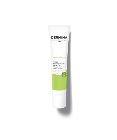 DERMINA Normalina - 40ml (Mattifying Rebalancing Fluid for Combination to Oily Skin)